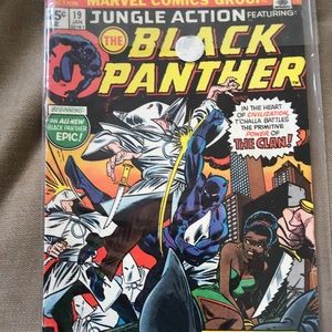 Black panther #19 1976 marvel comics free shipping